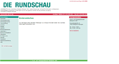 Desktop Screenshot of die-rundschau.de