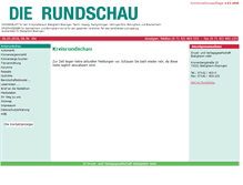 Tablet Screenshot of die-rundschau.de